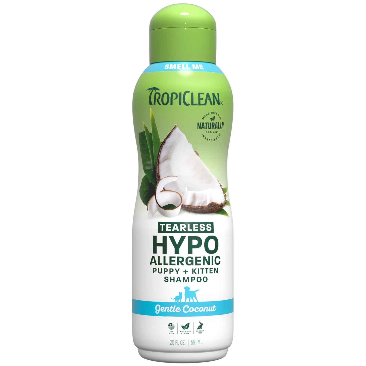 TropiClean Tearless Hypoallergenic Puppy & Kitten Shampoo