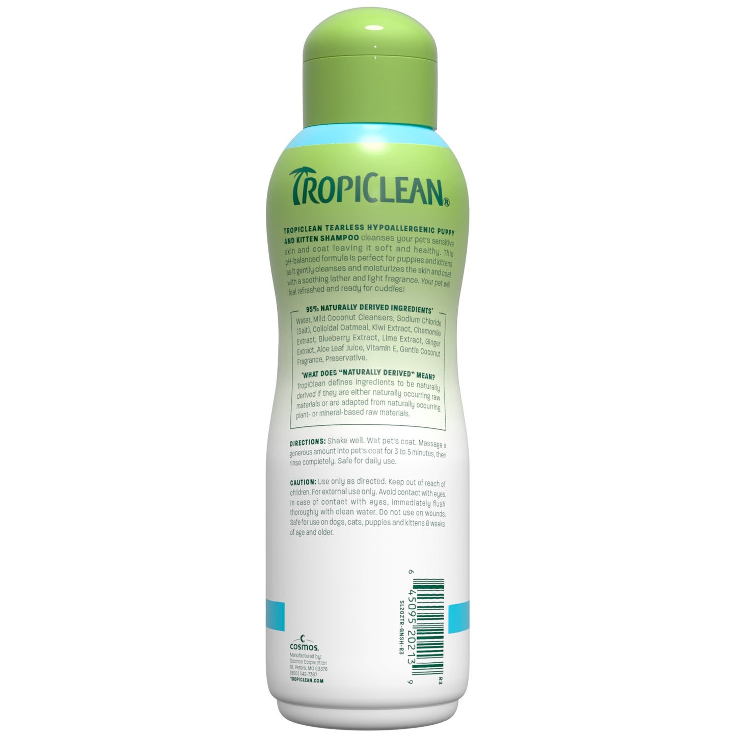 TropiClean Tearless Hypoallergenic Puppy & Kitten Shampoo