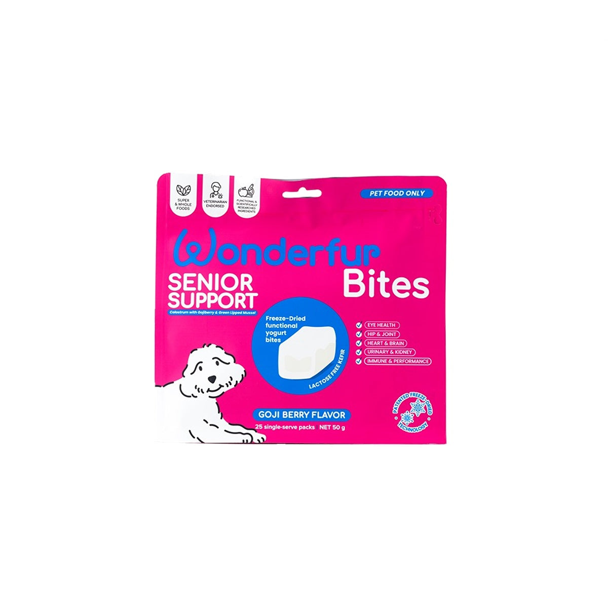 Wonderfur Bites Senior Support Dog Supplement