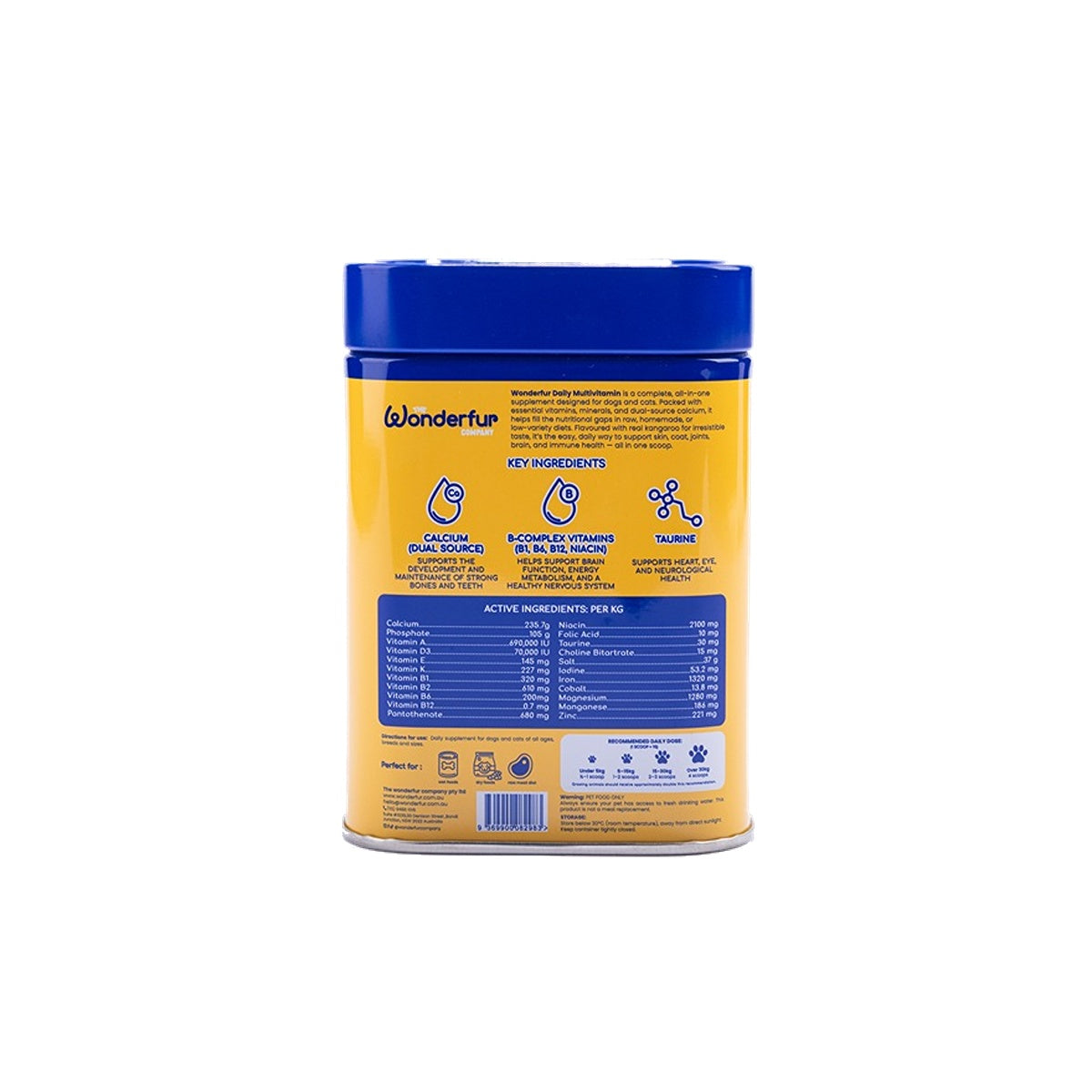 Wonderfur Daily Multivitamin Dog & Cat Supplement