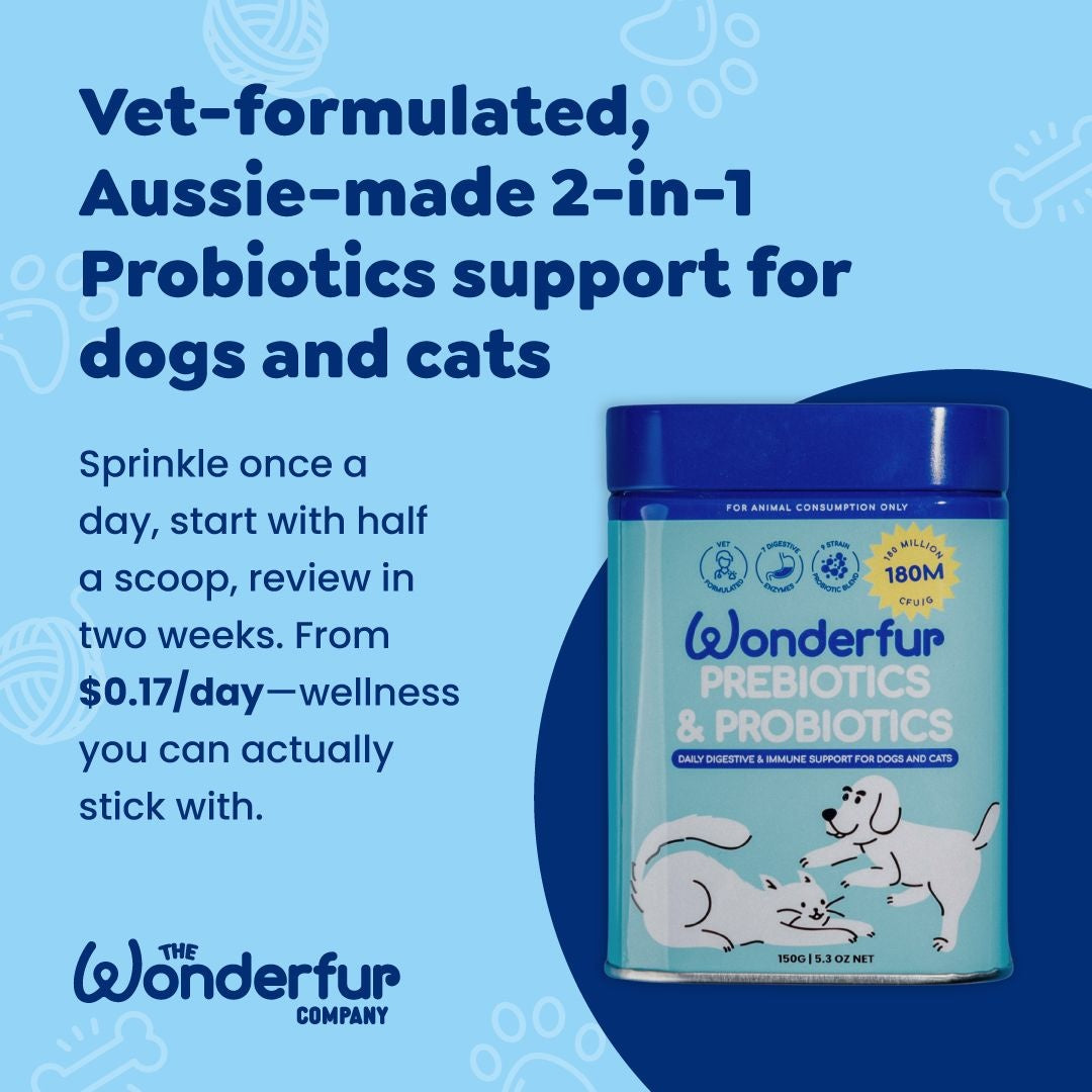 Wonderfur Prebiotics & Probiotics Dog & Cat Supplement