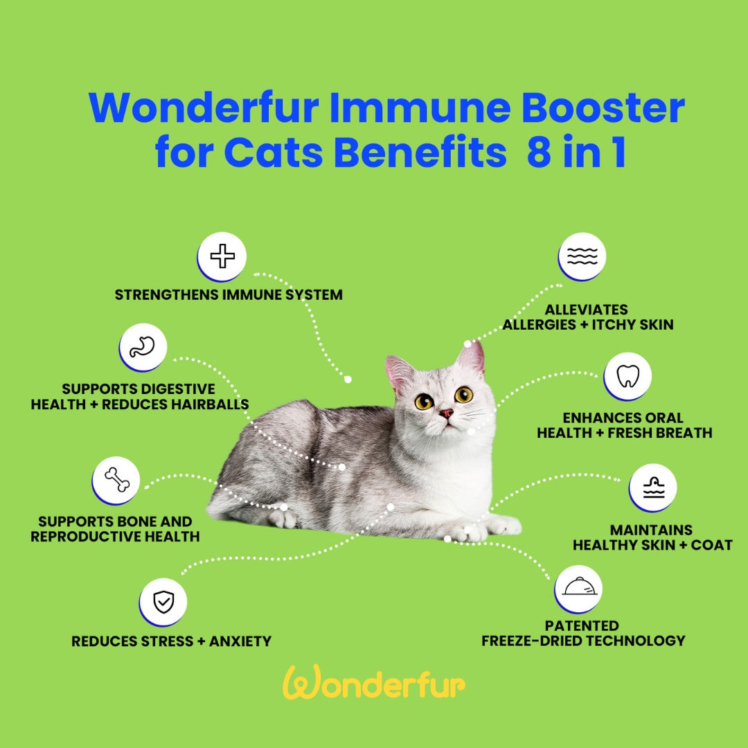 Wonderfur Bites Immune Booster Cat Supplement