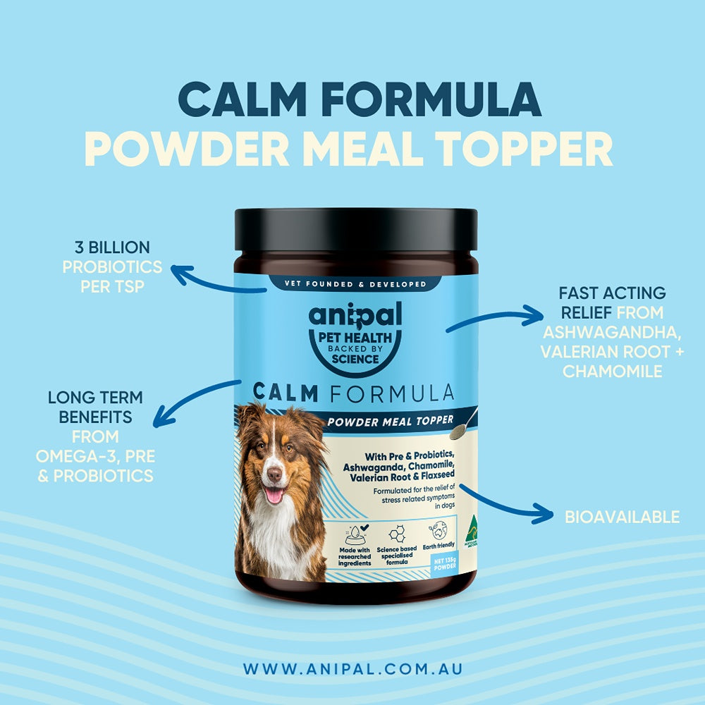 Anipal Dog Calm Formula Powder Meal Topper