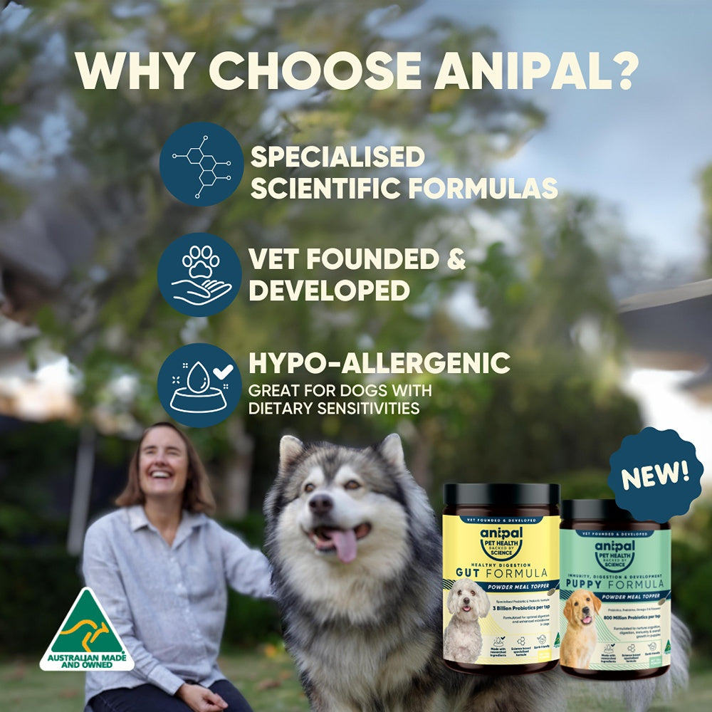 Anipal Dog Gut Formula Powder Meal Topper