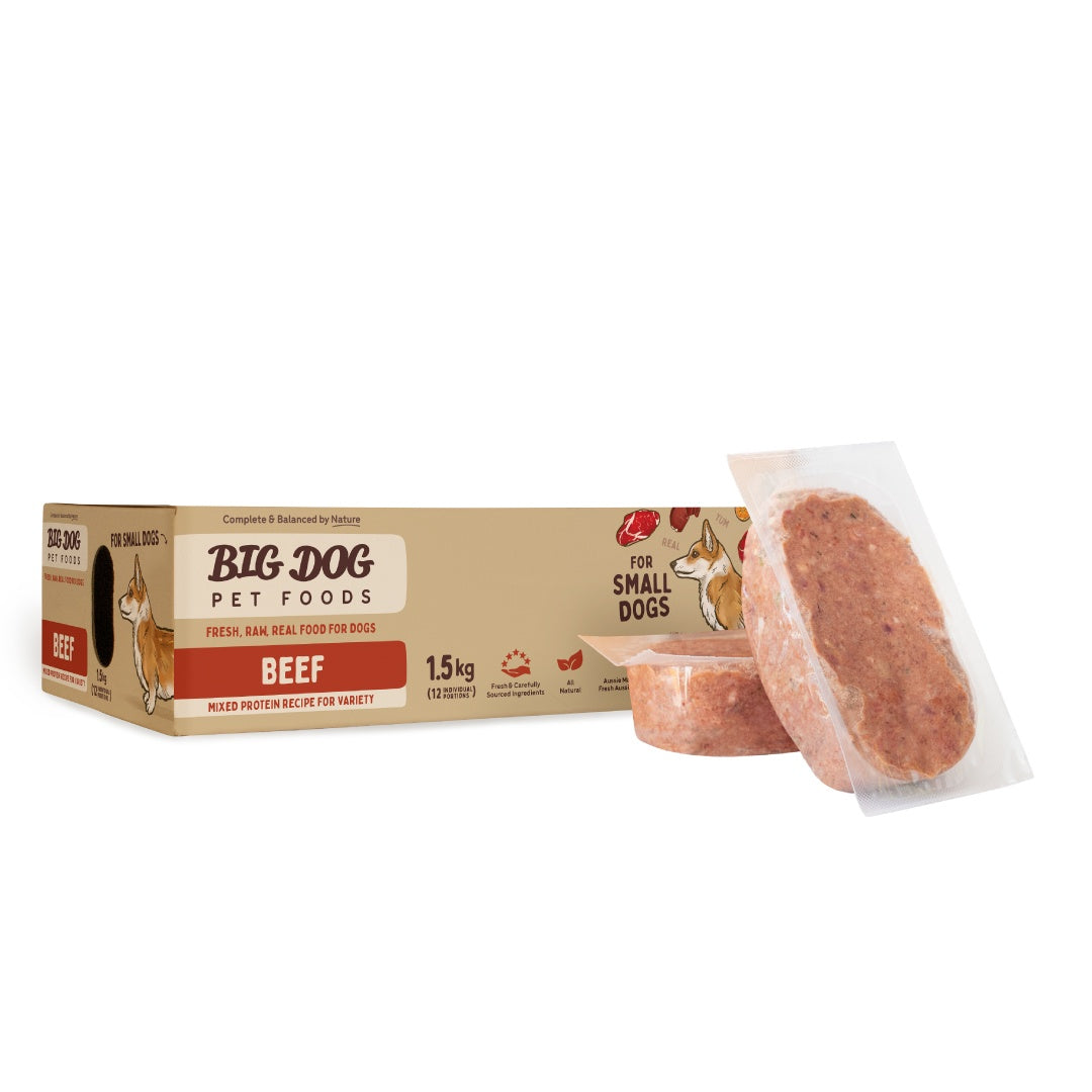 Big Dog Beef Raw Small Dog Food