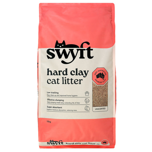 Swyft Hard Clumping Clay Cat Litter