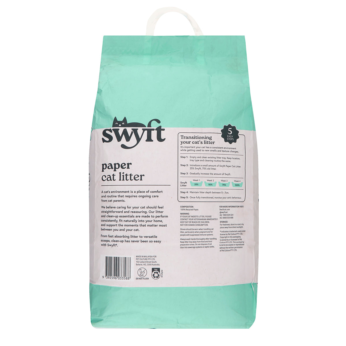 Swyft Paper Cat Litter