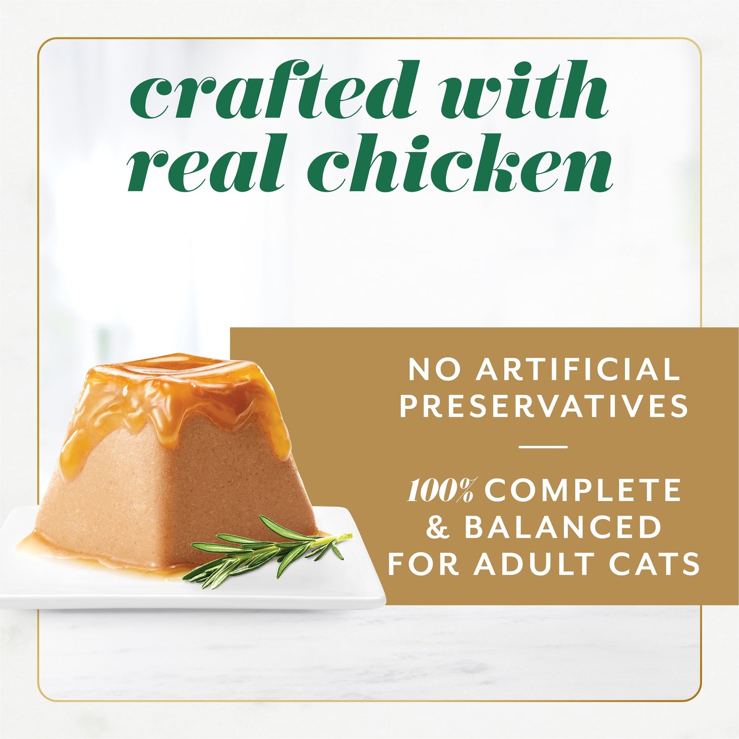 Fancy Feast Gems Mousse Paté with Chicken Gravy Cat Food