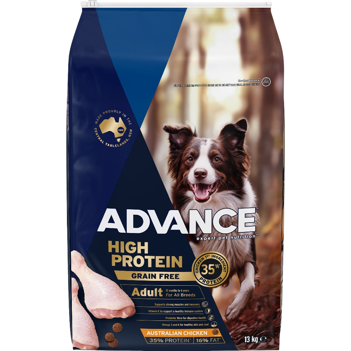 Advance Adult High Protein Lamb Dry Dog Food