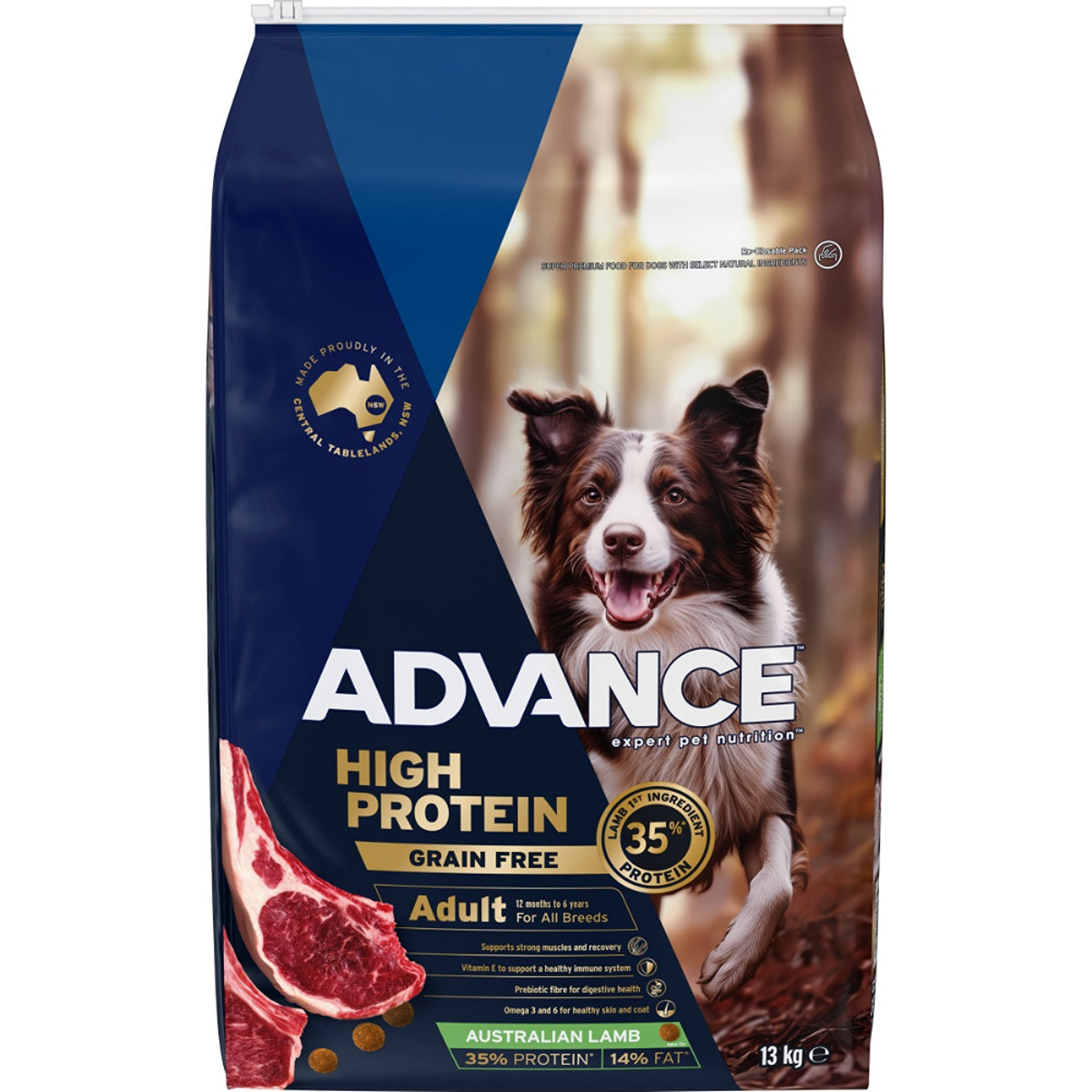 Advance Adult High Protein Lamb Dry Dog Food