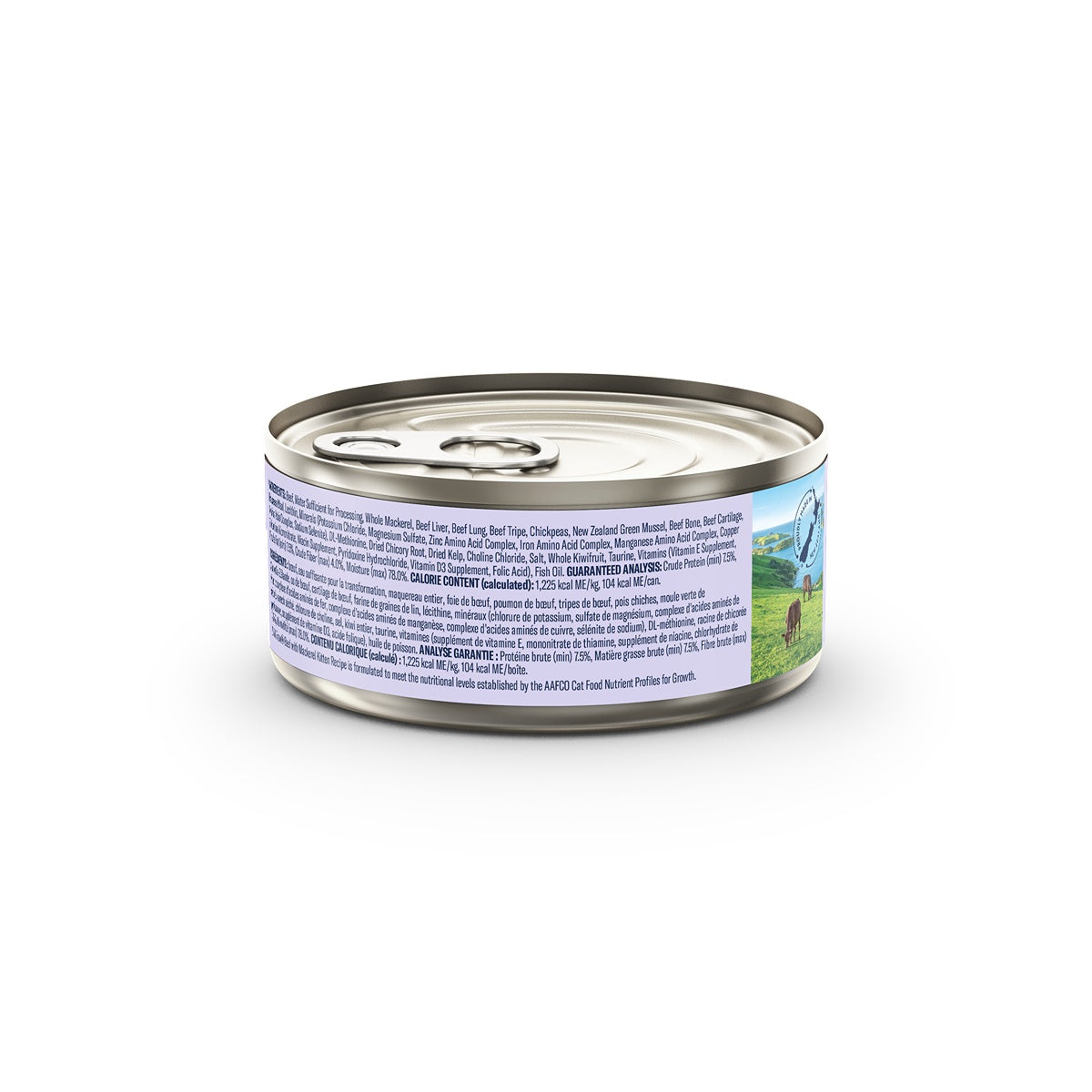 ZIWI Peak Kitten Beef with Mackerel Wet Cat Food
