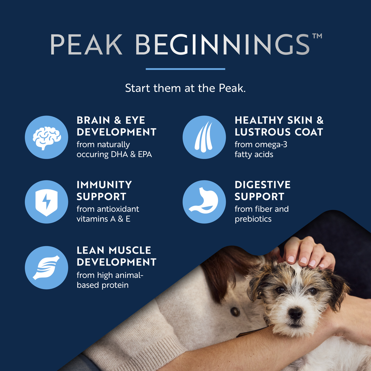 ZIWI Peak Puppy Air Dried Chicken & Lamb Dry Dog Food