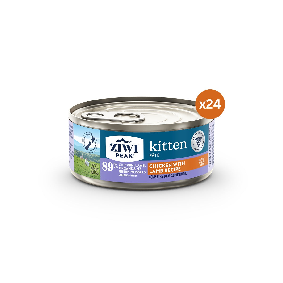 ZIWI Peak Kitten Chicken with Lamb Recipe Wet Cat Food