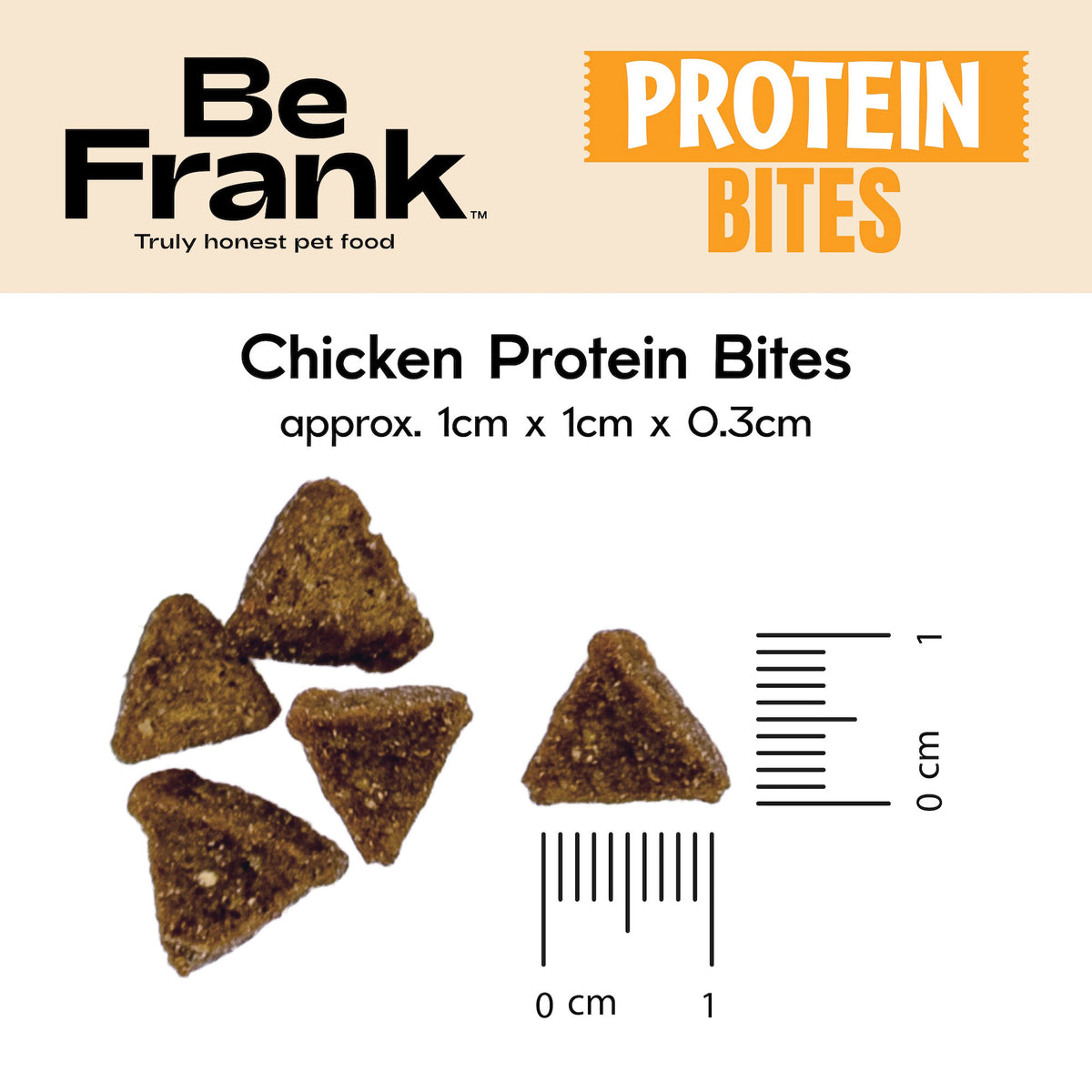 Be Frank Protein Bites Chicken Cat Treats