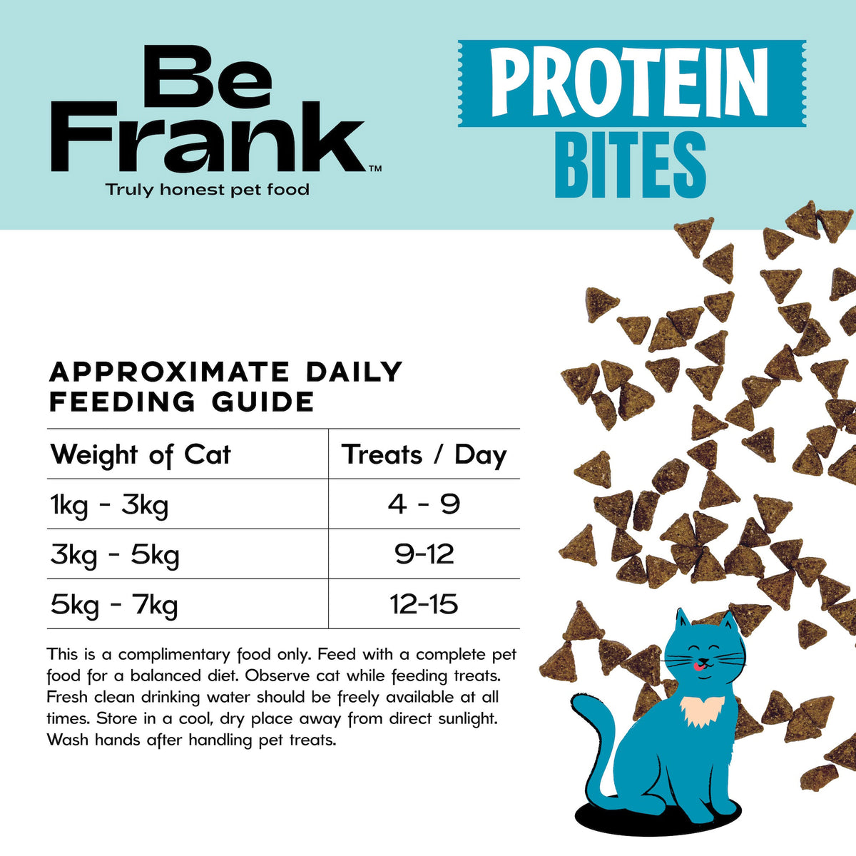 Be Frank Protein Bites Sardine & Salmon Cat Treats