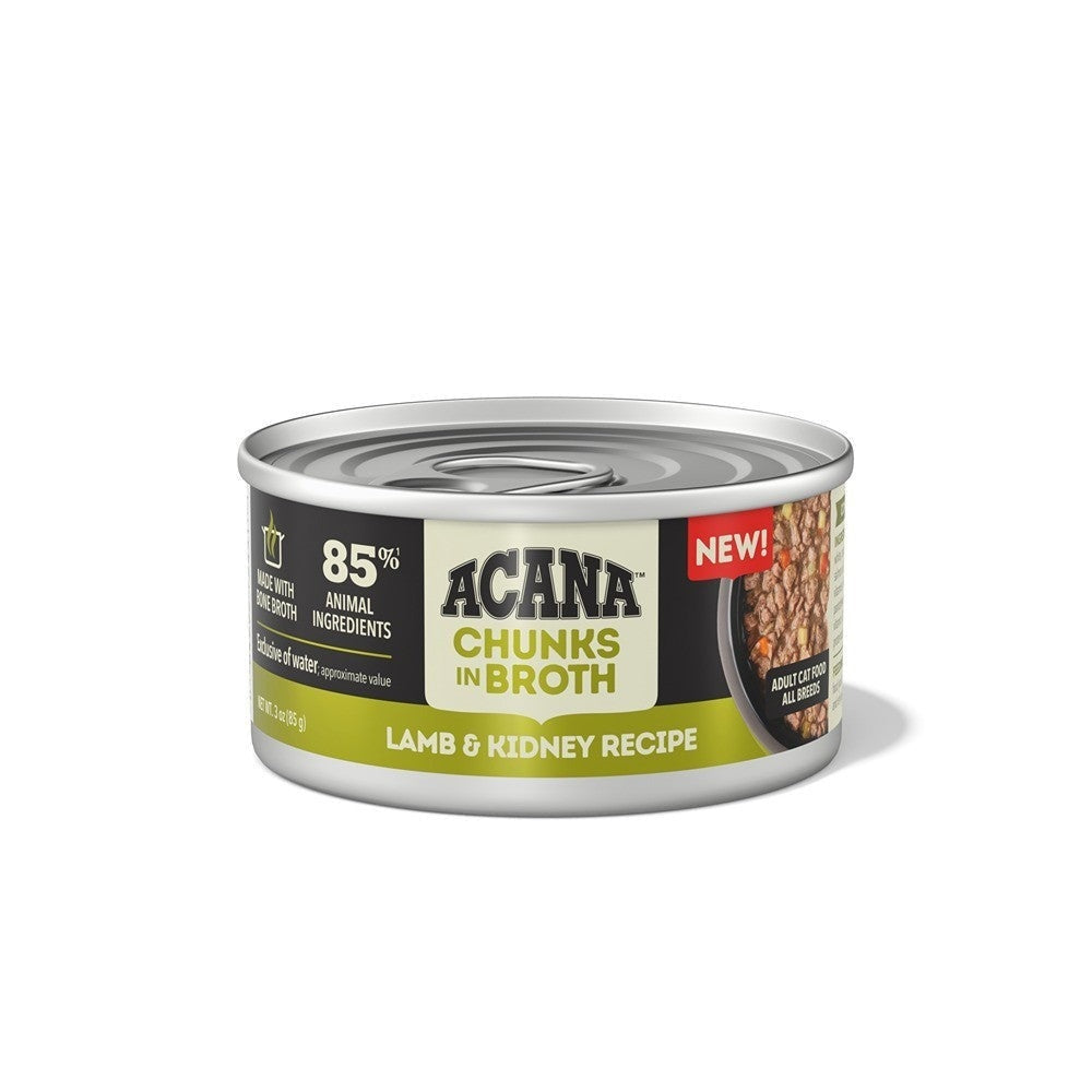 Acana Adult Meadowlands High Protein + Lamb & Kidney Cat Food Bundle