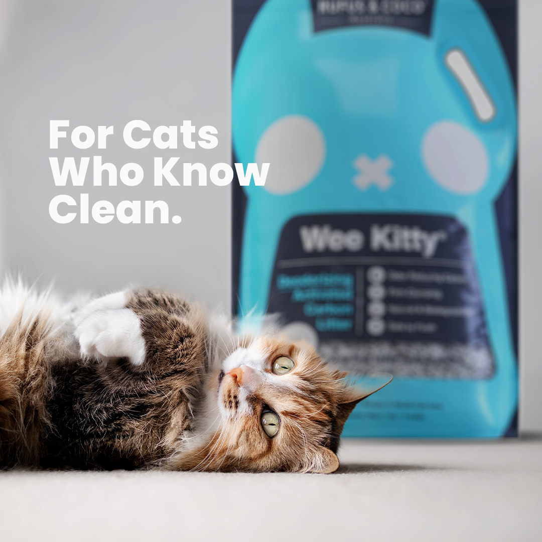 Rufus & Coco Wee Kitty Activated Carbon Clumping Cat Litter