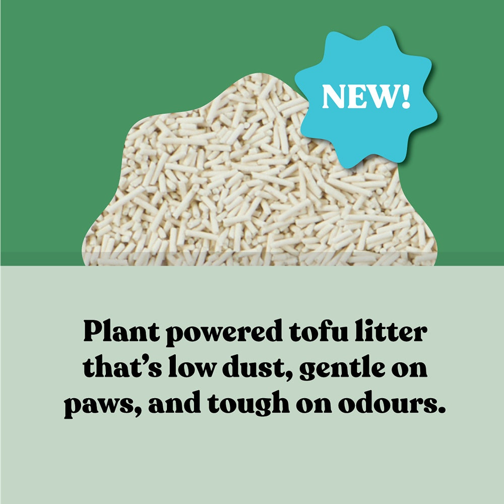 Squat Club Tofu Plant Powered Flushable Cat Litter