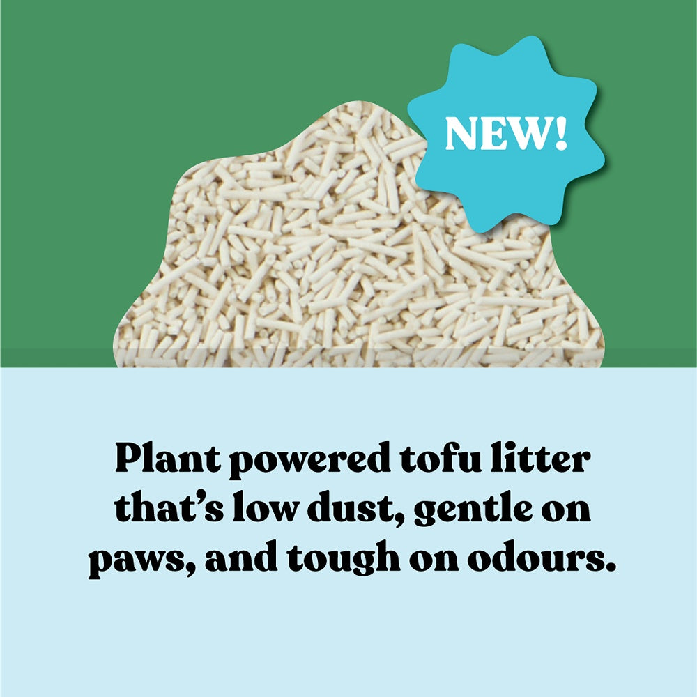 Squat Club Plant Powered Fresh Scented Flushable Cat Litter