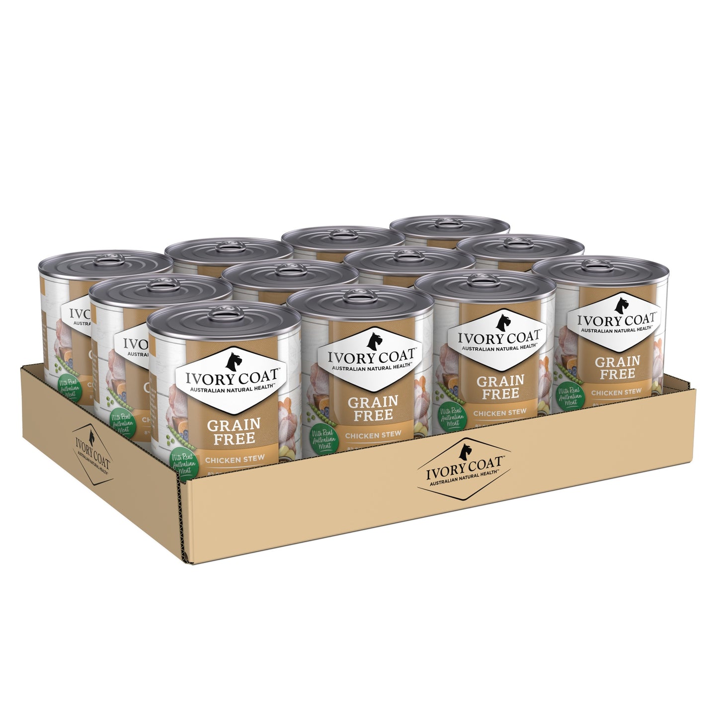 Ivory Coat Puppy Grain Free Chicken Dog Food Bundle