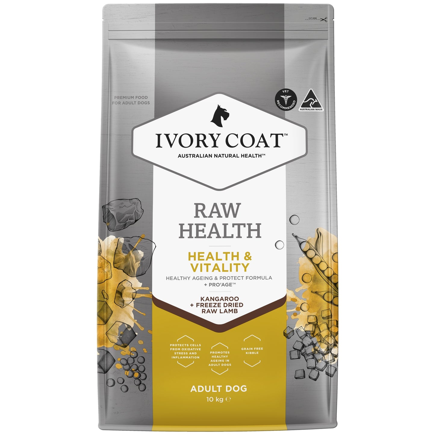 Ivory Coat Raw Health & Vitality Dog Food Bundle