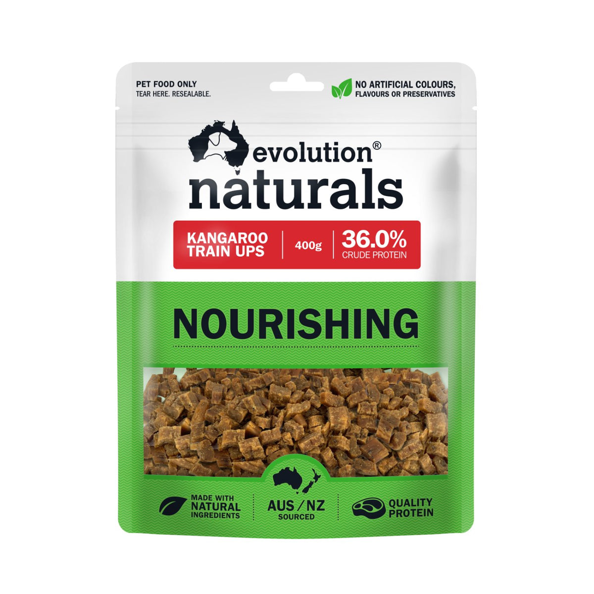 Evolution Naturals Kangaroo Trainups Dog Treats