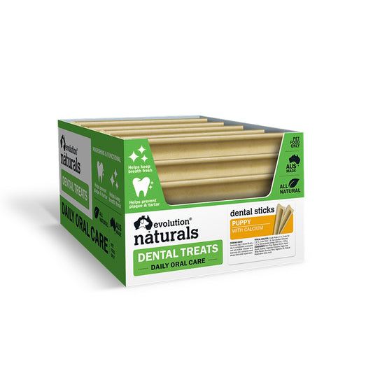 Evolution Naurals Puppy Dental Stick With Rice & Potato Dog Treat