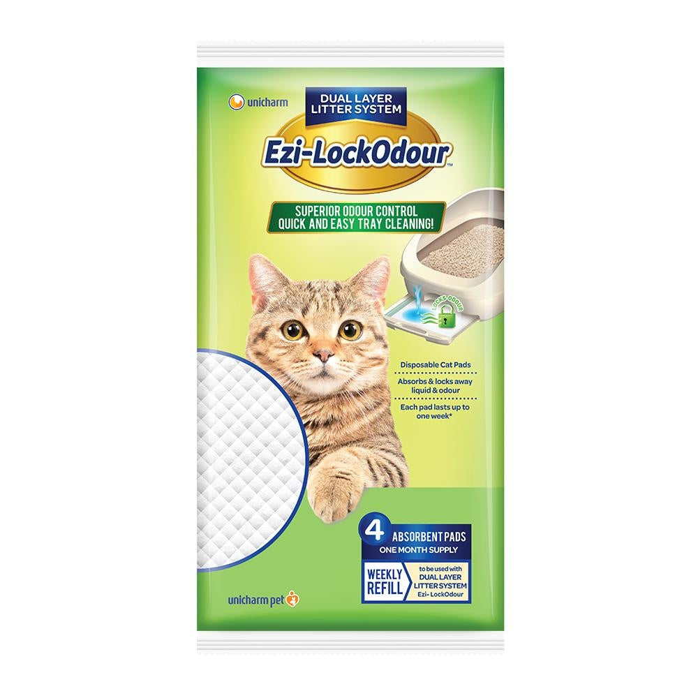 Ezi-LockOdour Pellet 2L & Absorbent Pads 4pk Bundle