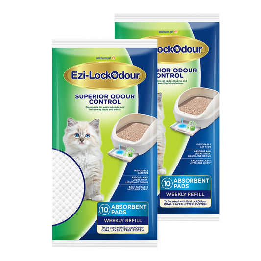 Ezi-Lockodour Absorbent Cat Pads Bundle