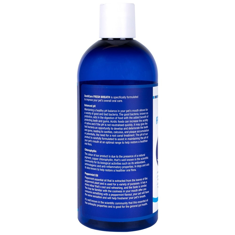 Vetsense DentiCare Fresh Breath Dog & Cat Water Additive