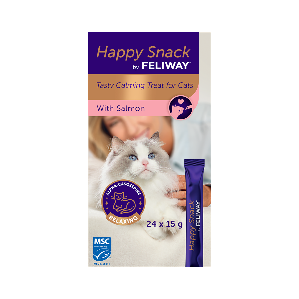 Feliway Happy Snack Calming Salmon Cat Treat