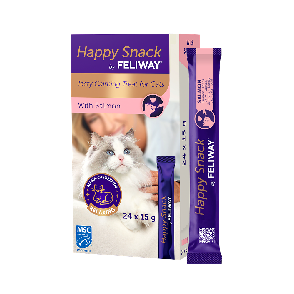 Feliway Happy Snack Calming Salmon Cat Treat