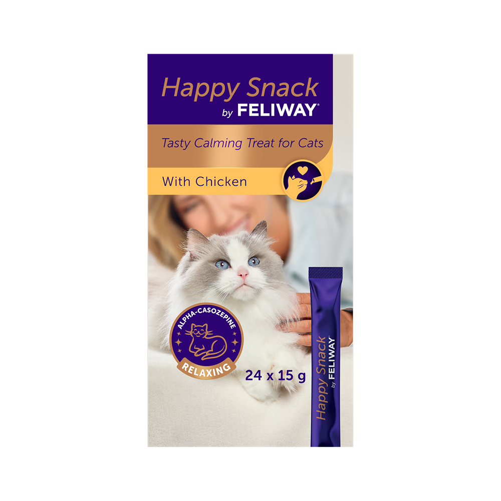 Feliway Happy Snack Calming Chicken Cat Treat