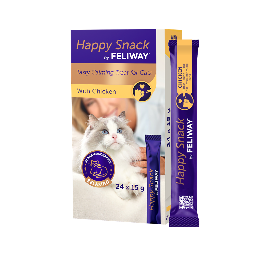 Feliway Happy Snack Calming Chicken Cat Treat