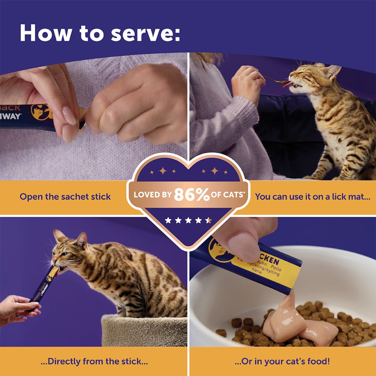 Feliway Happy Snack Calming Chicken Cat Treat