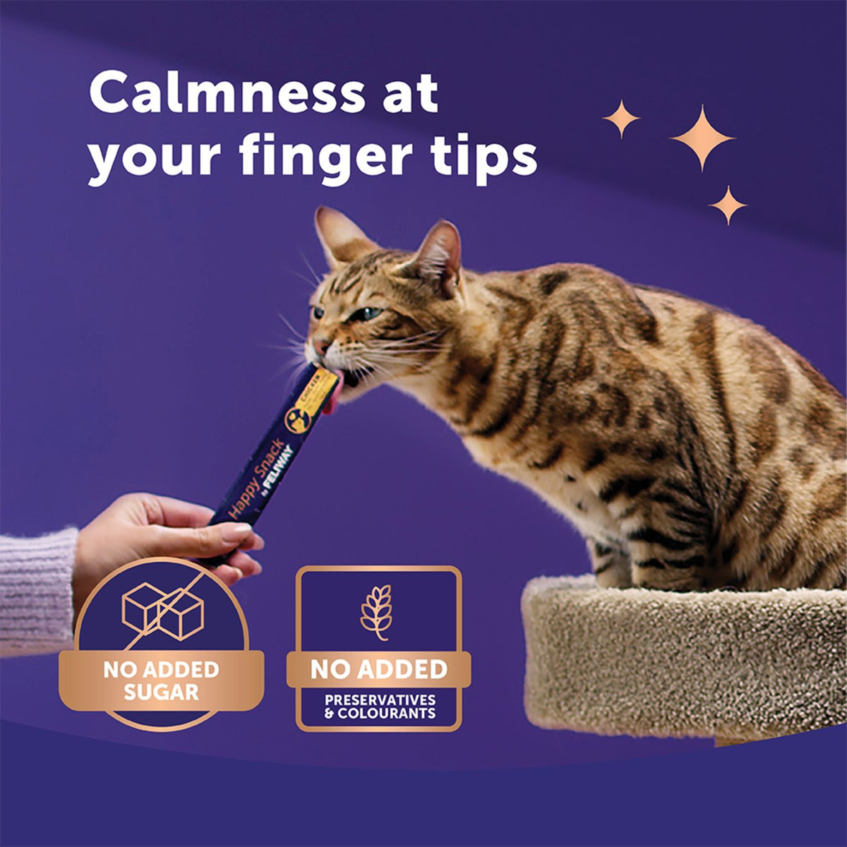 Feliway Happy Snack Calming Chicken Cat Treat