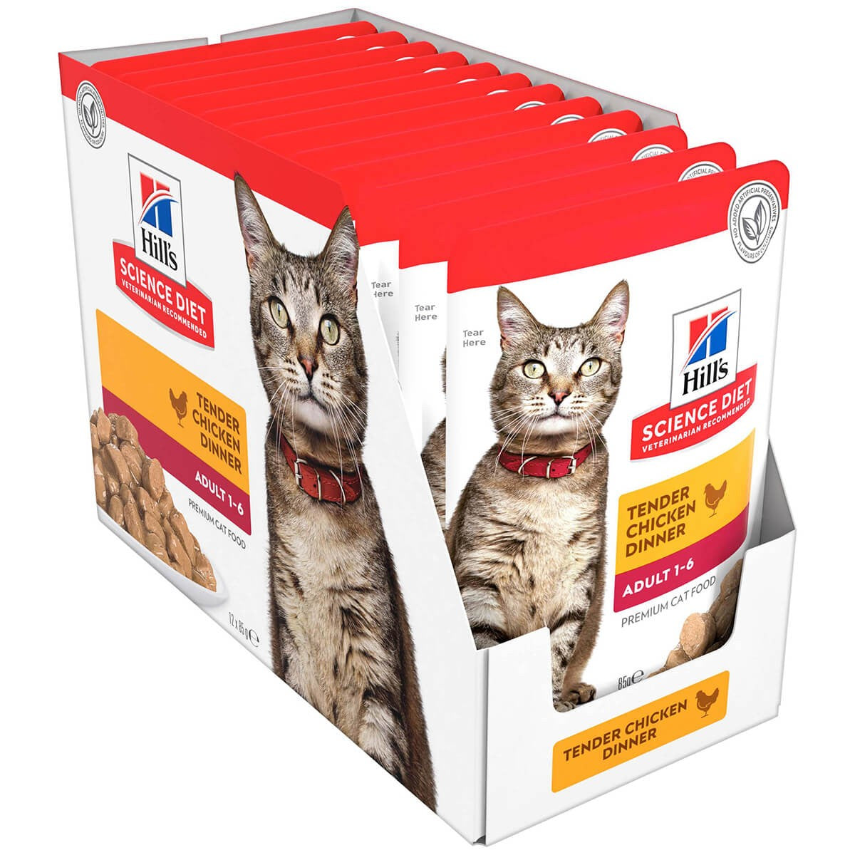 Hill's Science Diet Adult Chicken Pouches Wet Cat Food