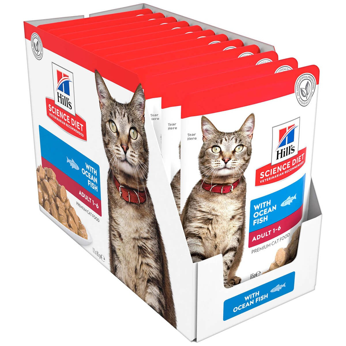 Hill's Science Diet Adult Ocean Fish Pouches Wet Cat Food