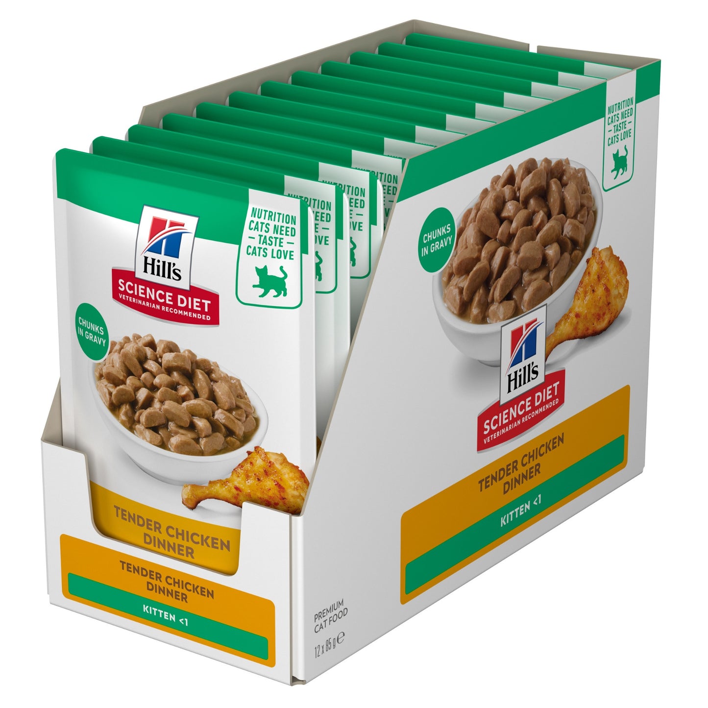 Hill's Science Diet Kitten Chicken Pouches Wet Cat Food