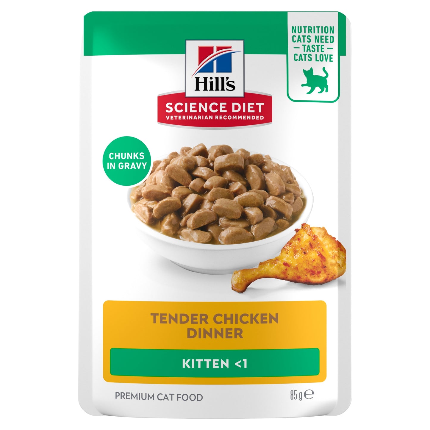 Hill's Science Diet Kitten Chicken Pouches Wet Cat Food