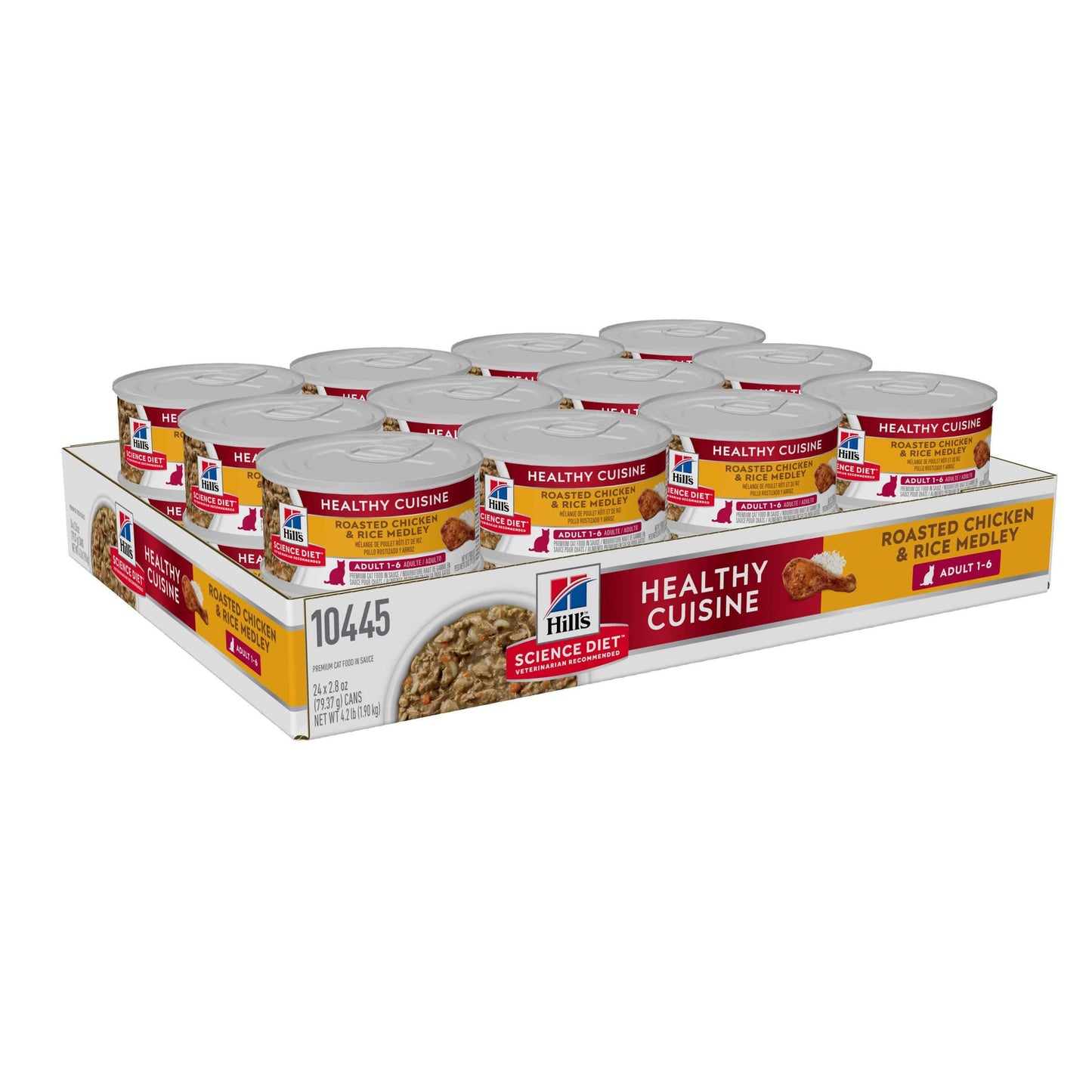 Hill's Science Diet Healthy Cuisine Adult Chicken & Rice Medley Wet Cat Food