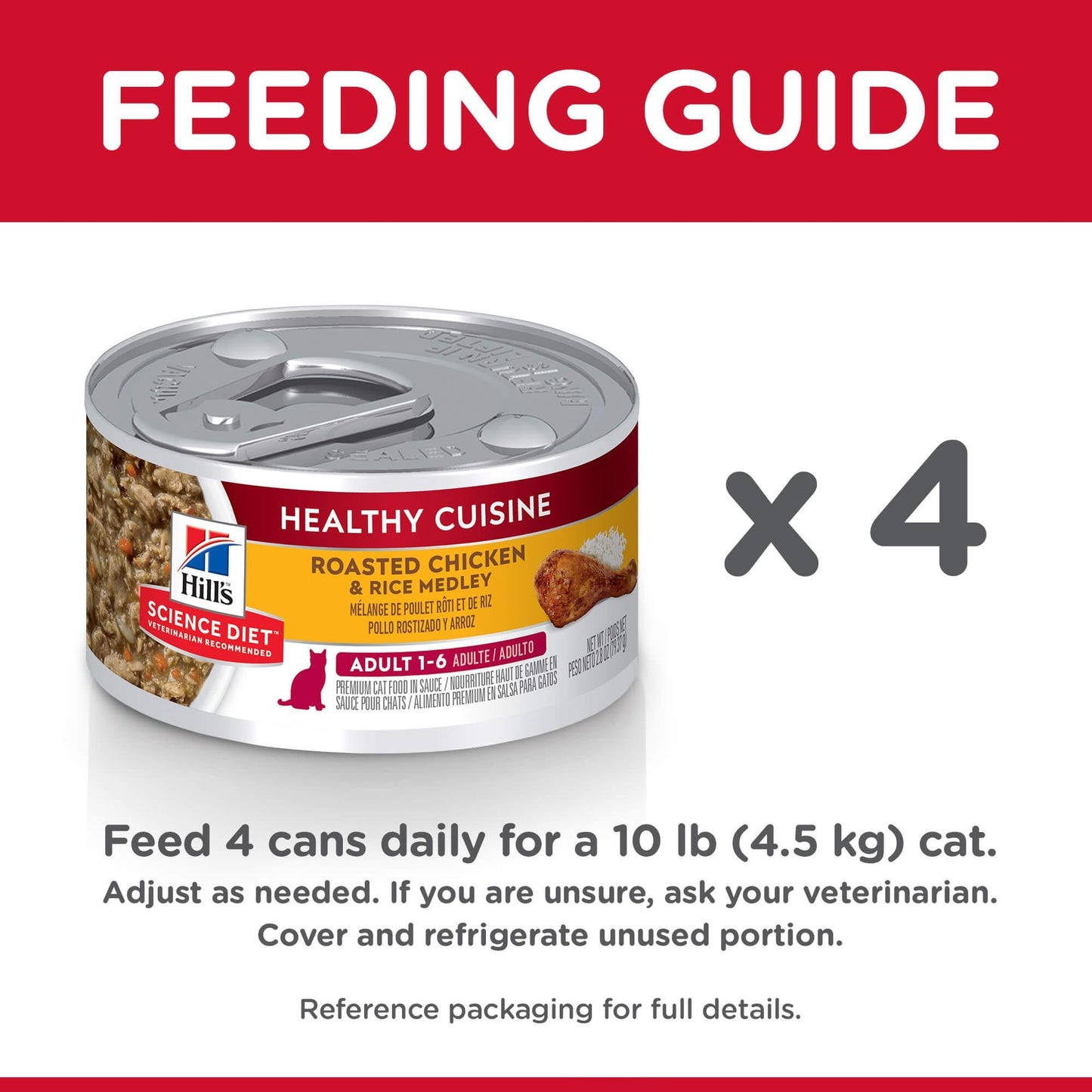 Hill's Science Diet Healthy Cuisine Adult Chicken & Rice Medley Wet Cat Food