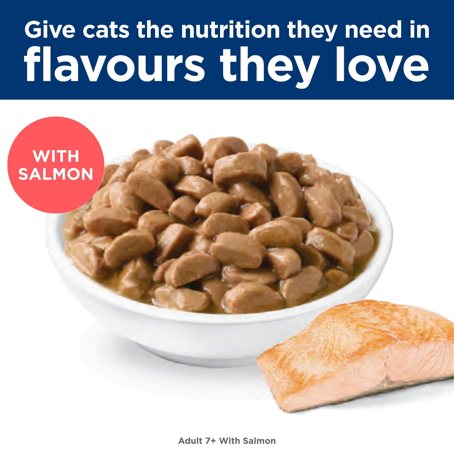Hill's Science Diet 7+ Adult Ocean Fish Pouches Wet Cat Food