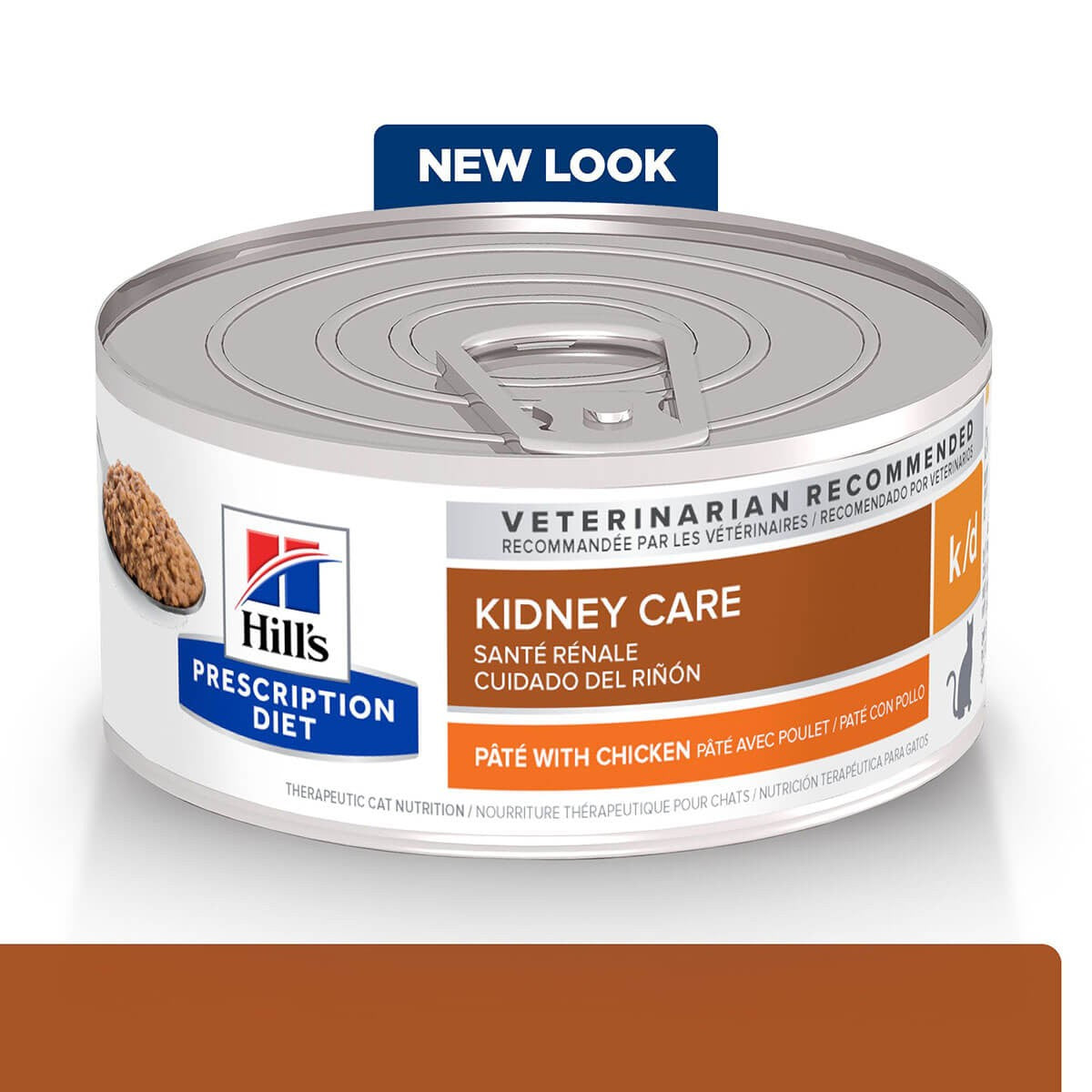 Hill's Prescription Diet K/D Kidney Care Pate With Chicken Wet Cat Food