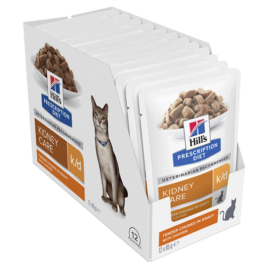 Hill's Prescription Diet K/D Kidney Care Chicken Wet Cat Food