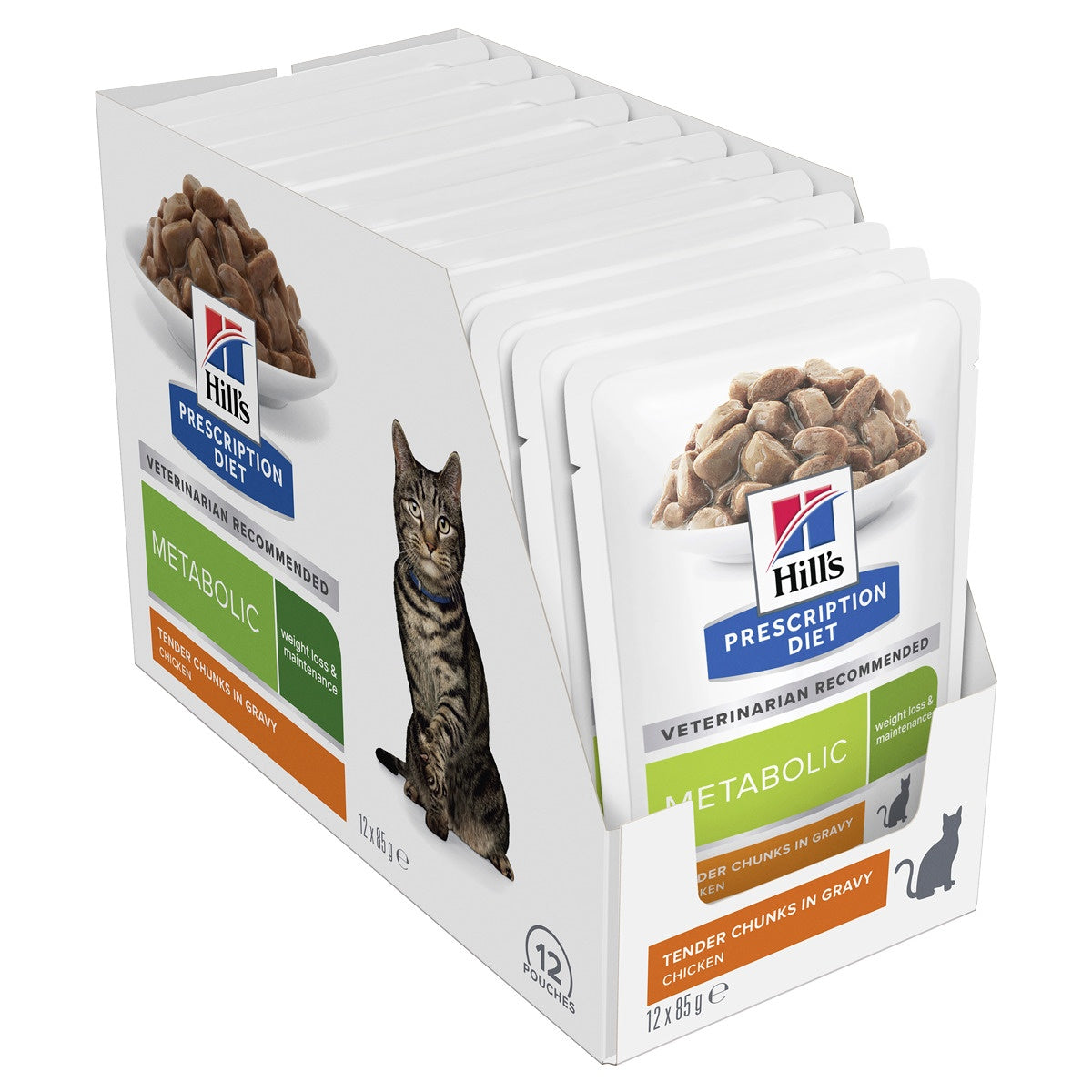 Hill's Prescription Diet Metabolic Weight Management Chicken Wet Cat Food