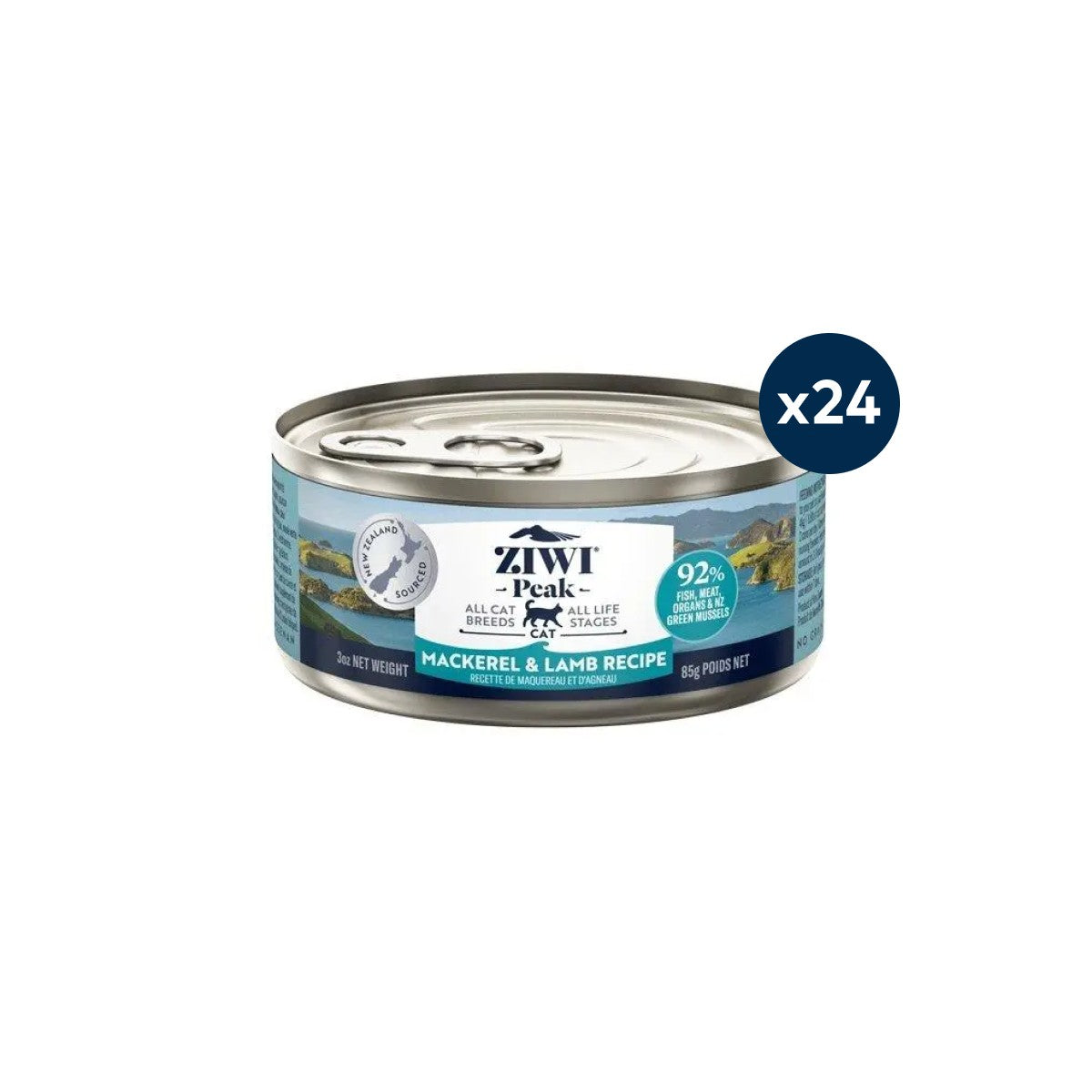 Ziwi Peak Mackerel & Lamb Recipe Wet Cat Food