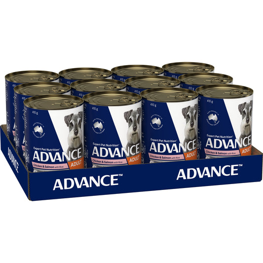 Advance Adult Chicken & Salmon with Rice Wet Dog Food