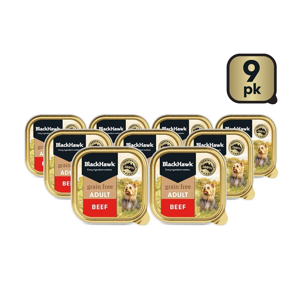 Black Hawk Grain Free Adult Beef Wet Dog Food