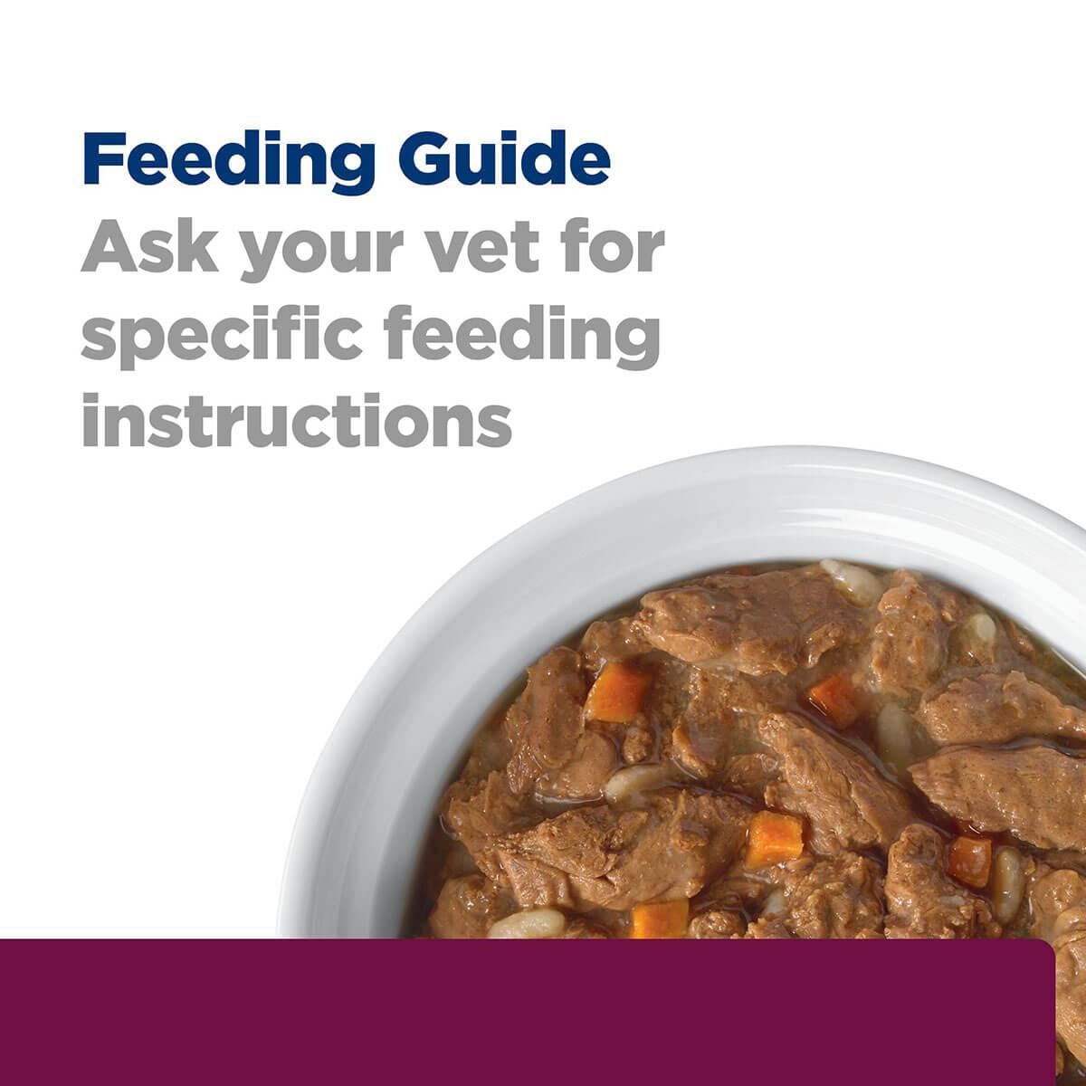 Hill's Prescription Diet I/D Digestive Care Rice, Chicken & Vegetable Stew Low Fat Wet Dog Food